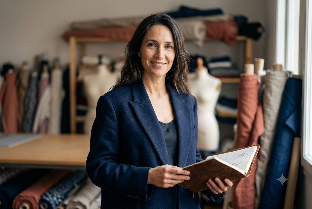 Camille Delacroix, Artistic Director and Founder of Éclat de Trame