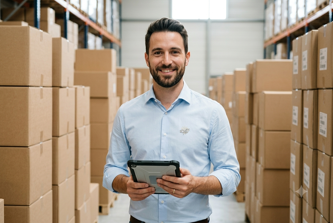 Marc Dupont, Logistics and Supplier Relations at Éclat de Trame